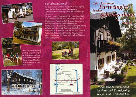 Cafe Restaurant Furtw&auml;ngler, Pension Schweizerhaus im Kurpark